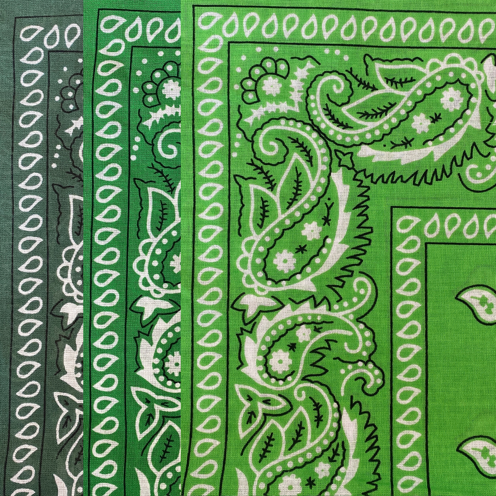 Green Bandana Print Purse – Plush Beauties Boutique