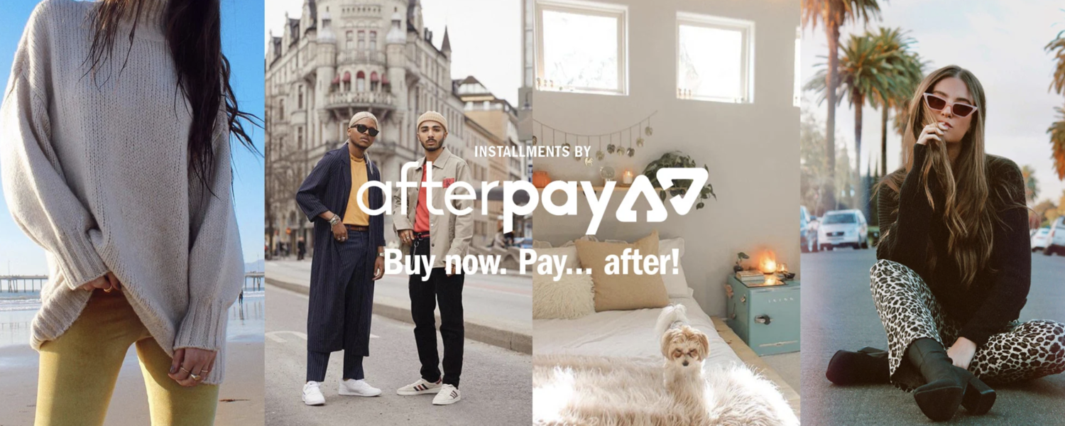 We've Teamed Up With Afterpay