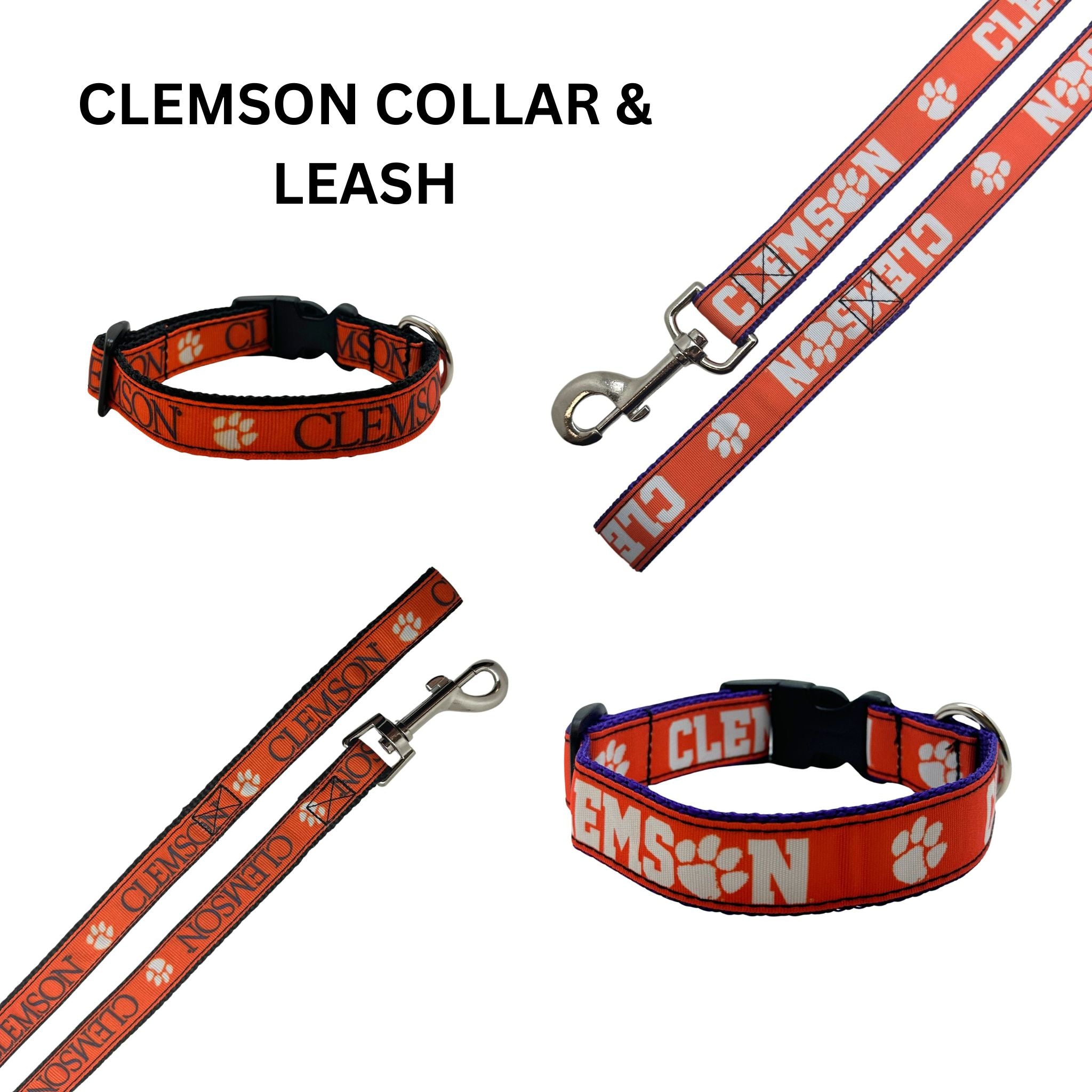 Clemson Dog Leash & Collars