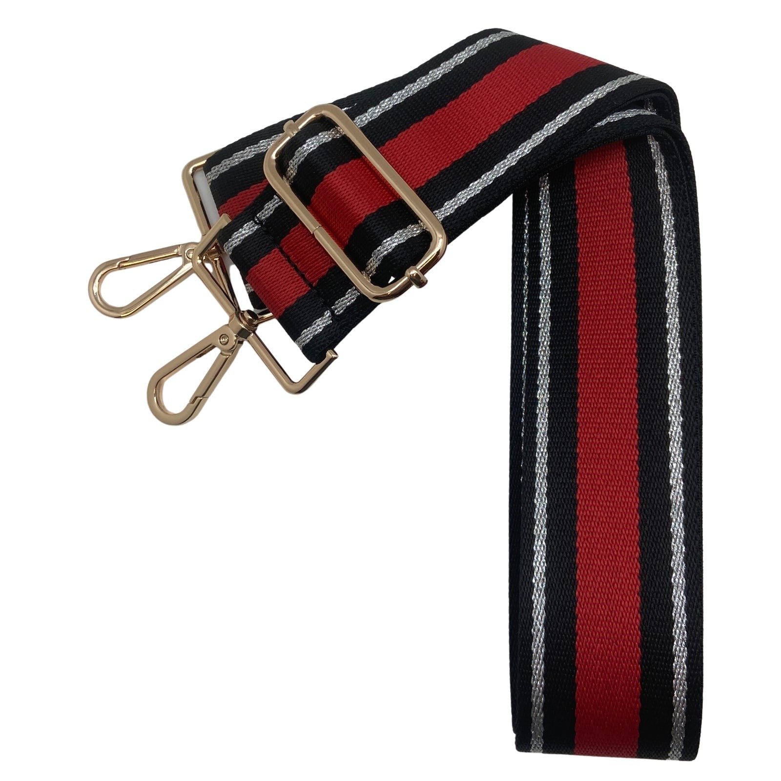 Capri Stripe 7 - Red & Black