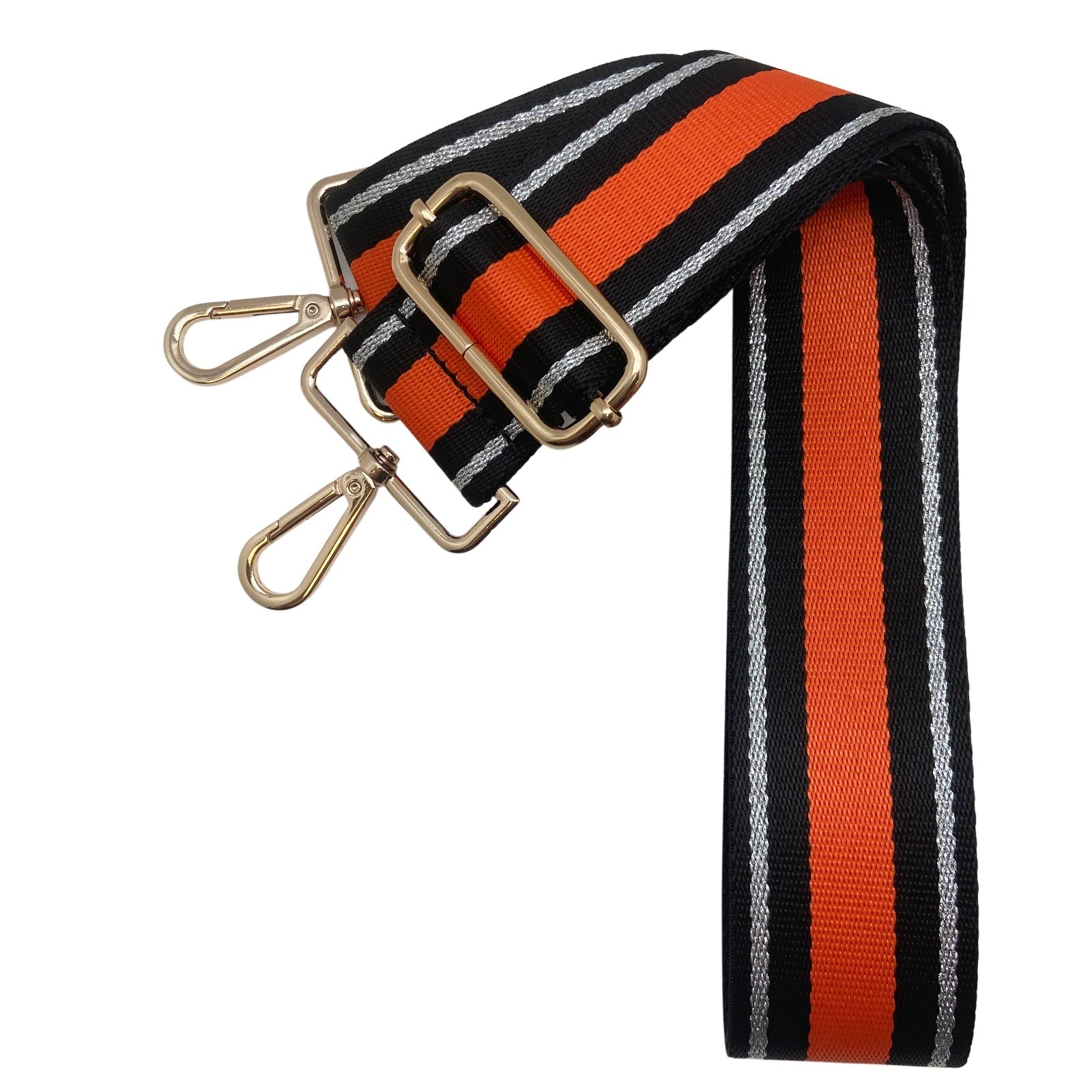 Capri Stripe 7 - Orange & Black