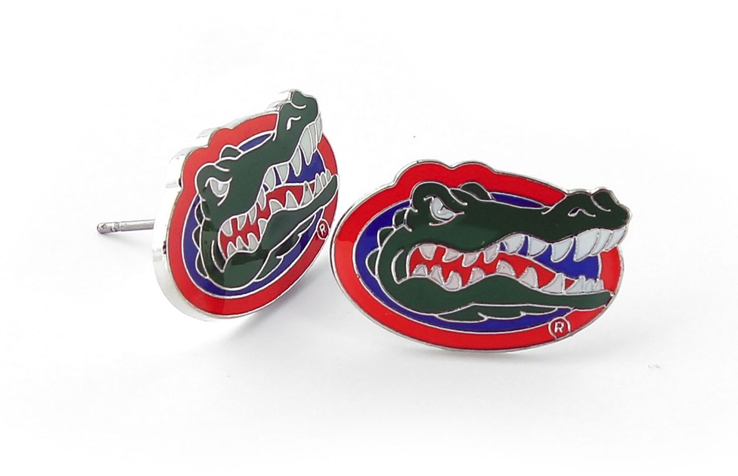 FLORIDA Gator Logo Post Earrings