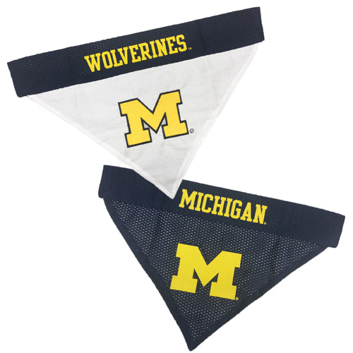 Michigan Reversible Bandana Double Sided