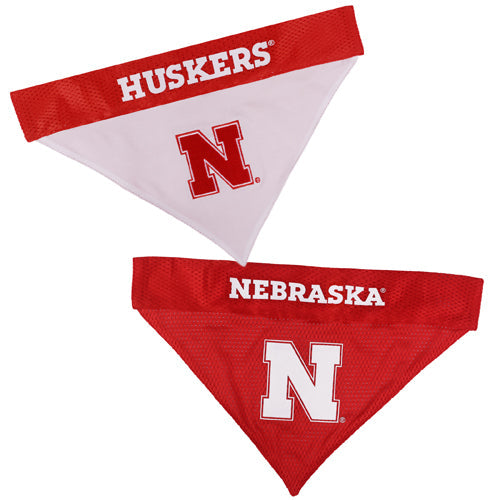 Nebraska Reversible Bandana Double Sided