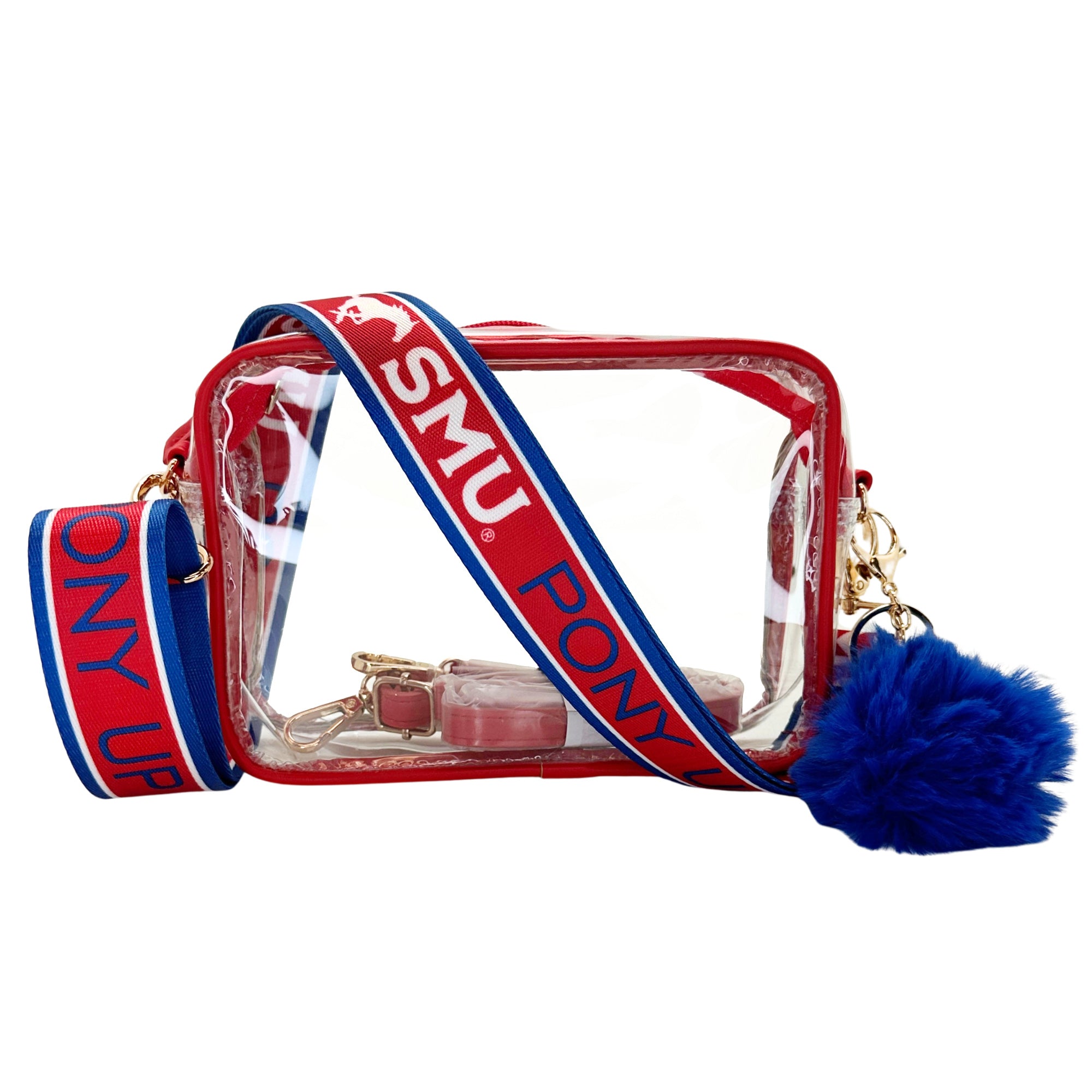 SMU Mustangs Purse Set 4pcs