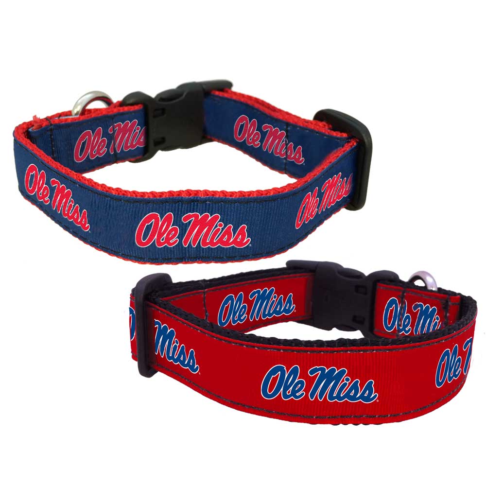 Ole Miss Dog Leash & Collars