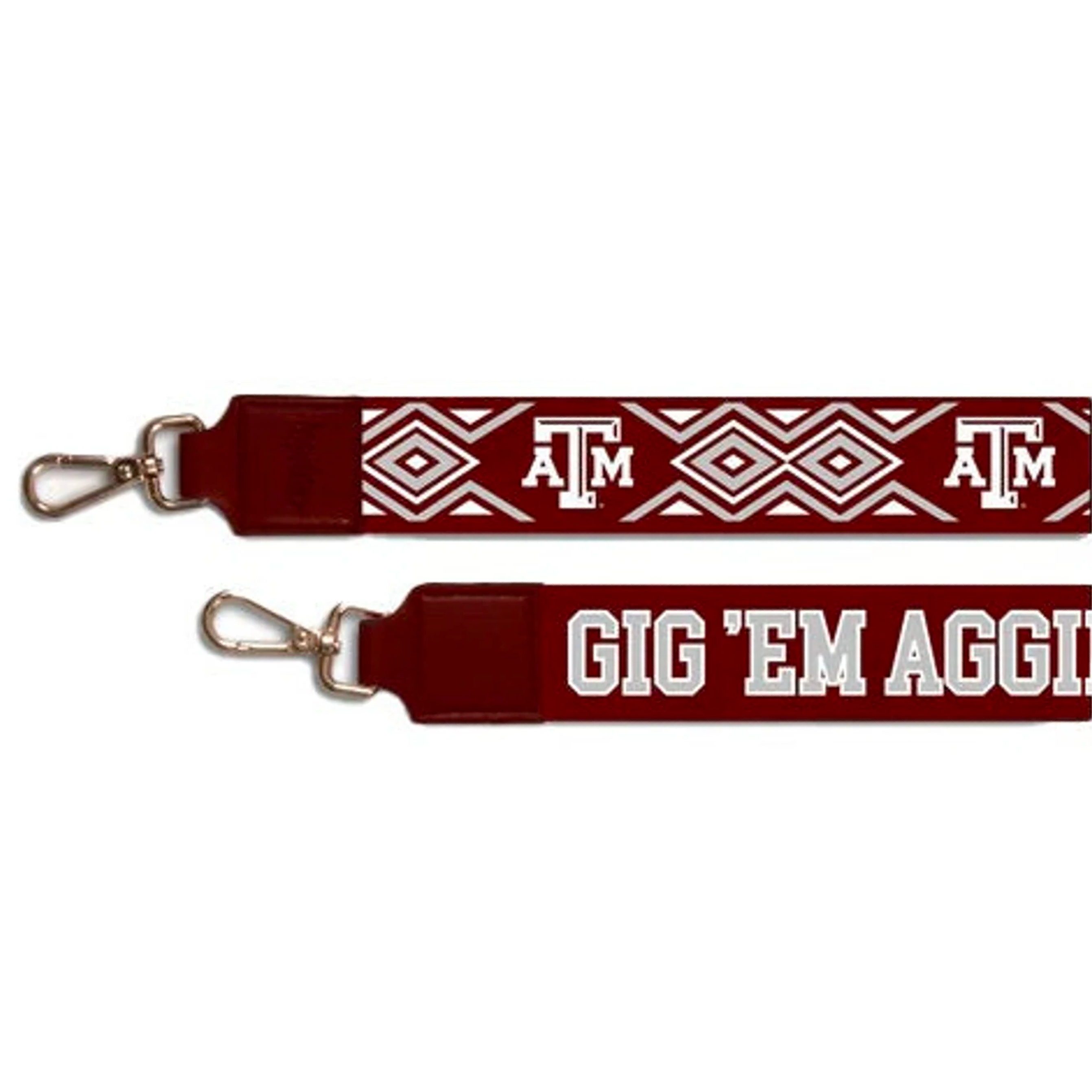 TEXAS A&M 2" - Officially Licensed - Ikat Design