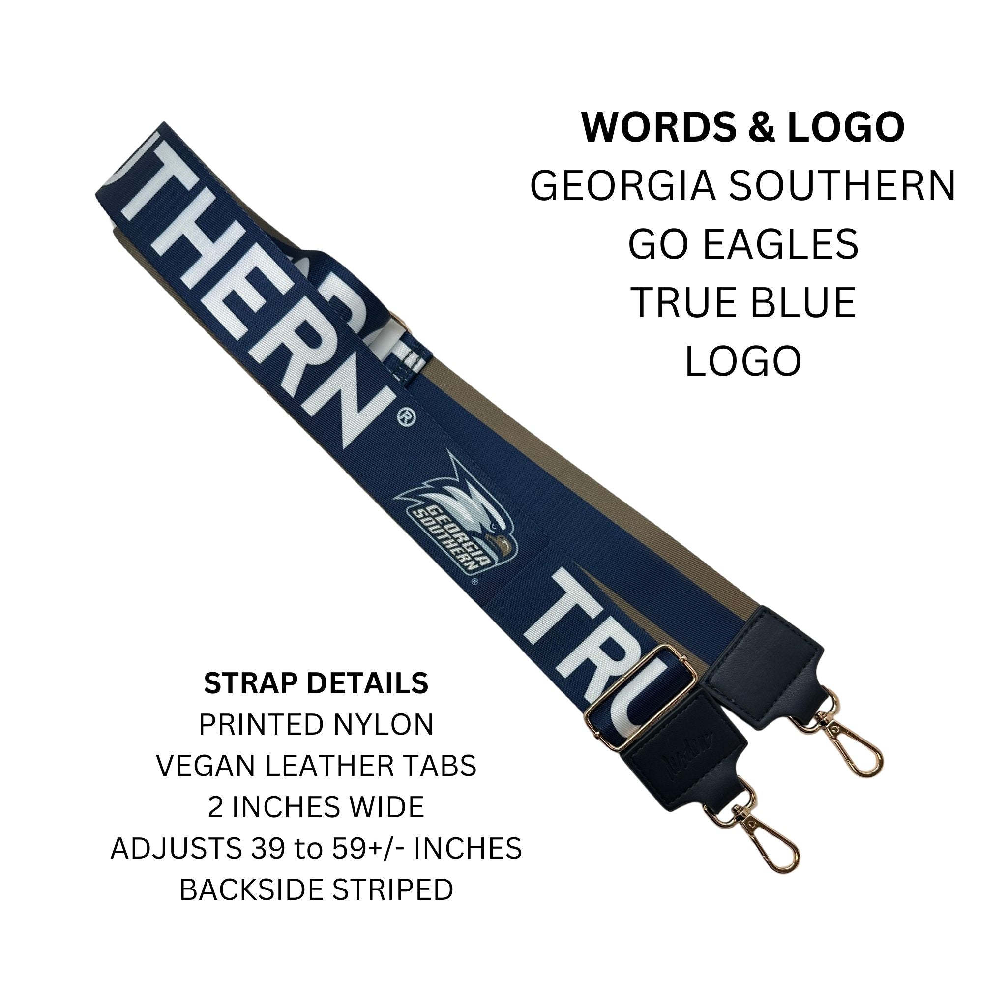 GEORGIA SOUTHERN 2" - Officially Licensed - Stripe