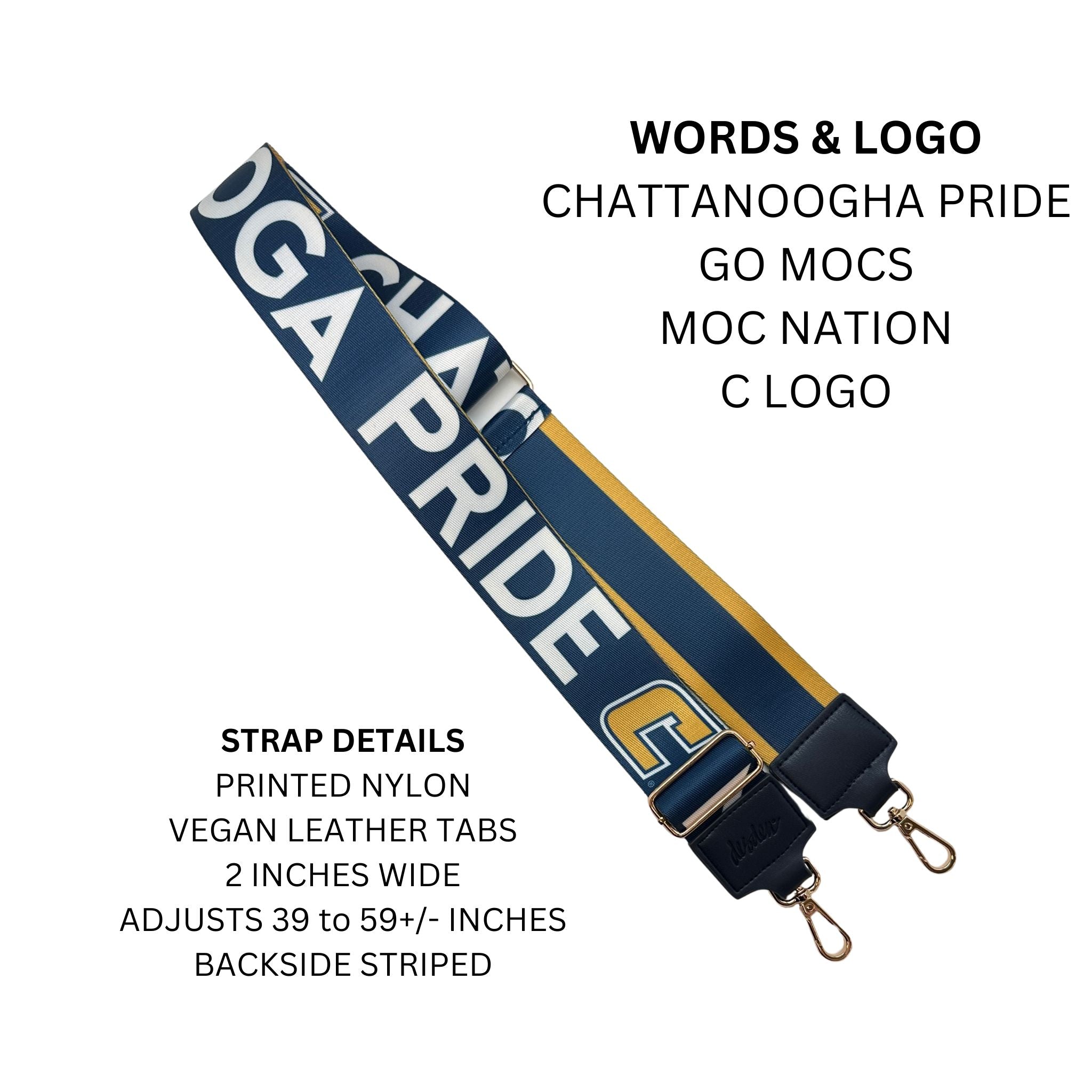 TENNESSEE CHATTANOOGA 2" - Officially Licensed - Stripe