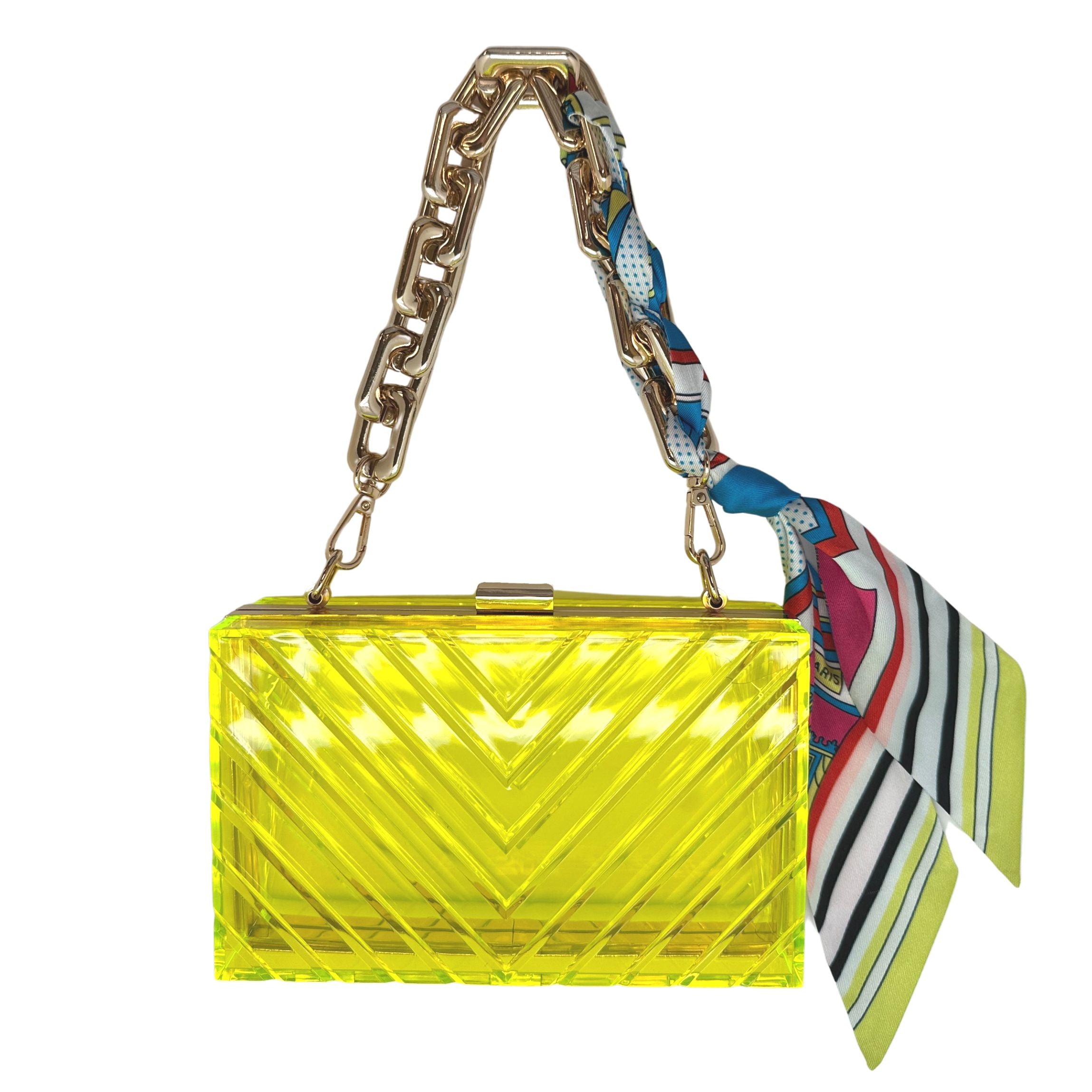 NEW The Audrey Acrylic Box Purse