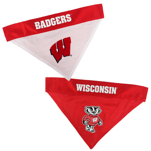 Wisconsin Reversible Bandana Double Sided