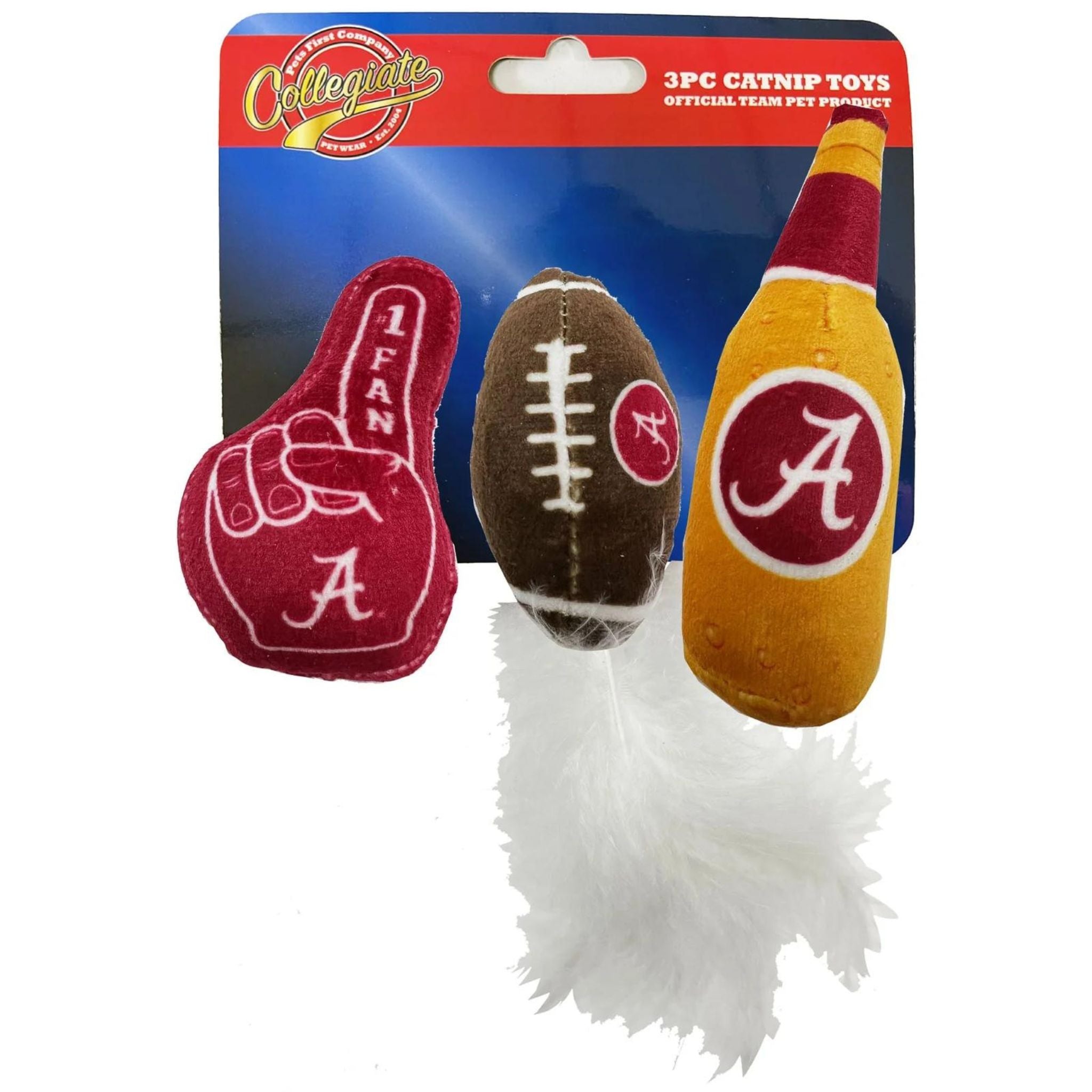 Alabama 3pc Cat Nip Toy Set