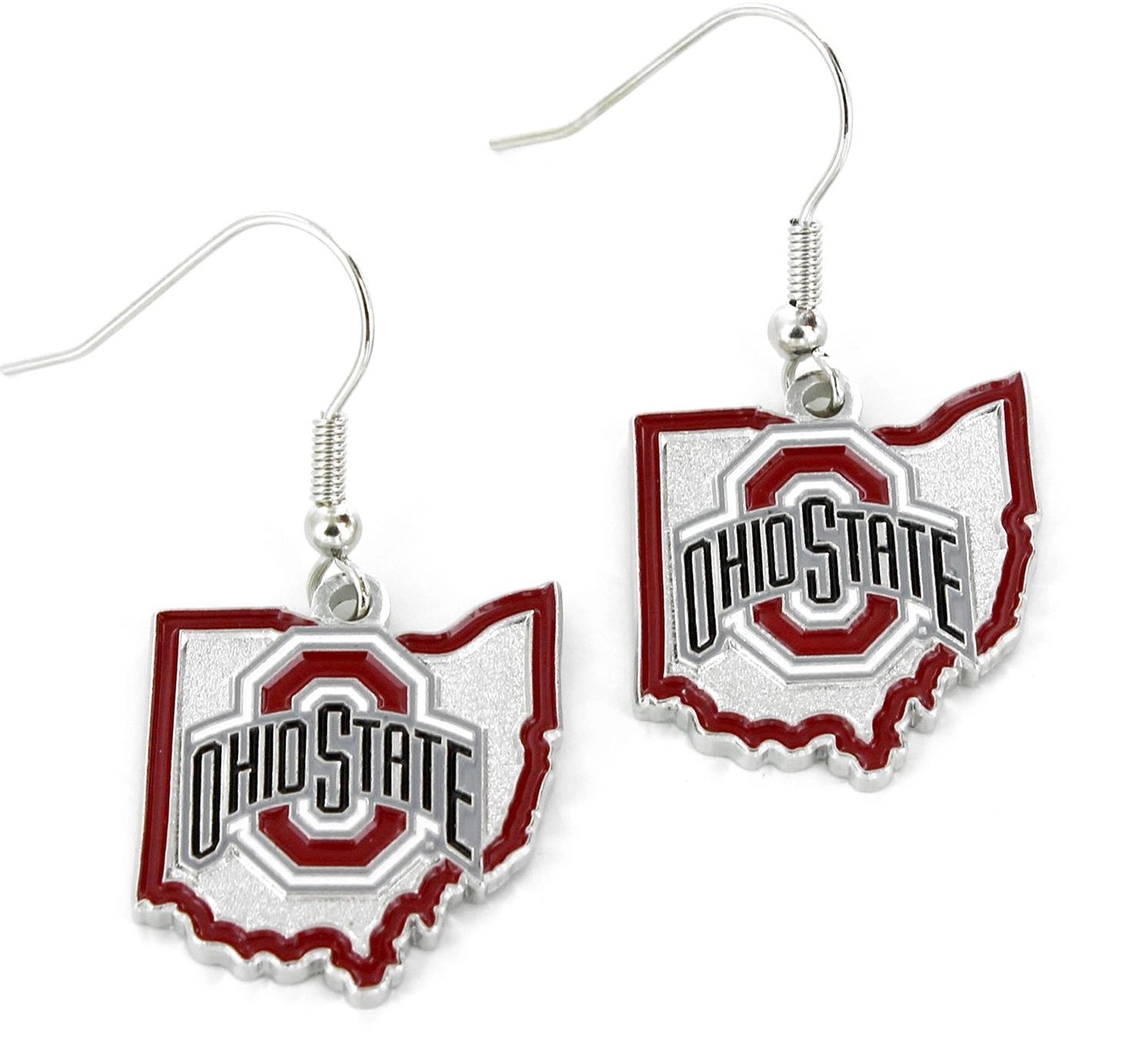 OHIO STATE "Logo" State Earrings