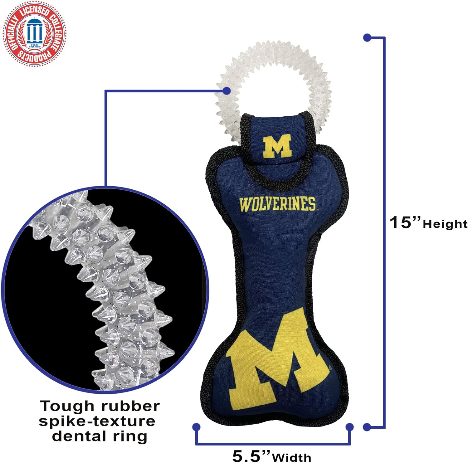 Michigan Dental Tug Toy