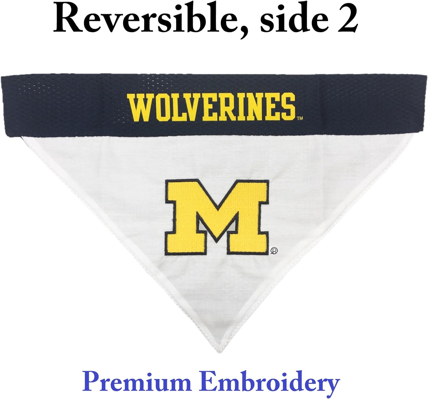 Michigan Reversible Bandana Double Sided