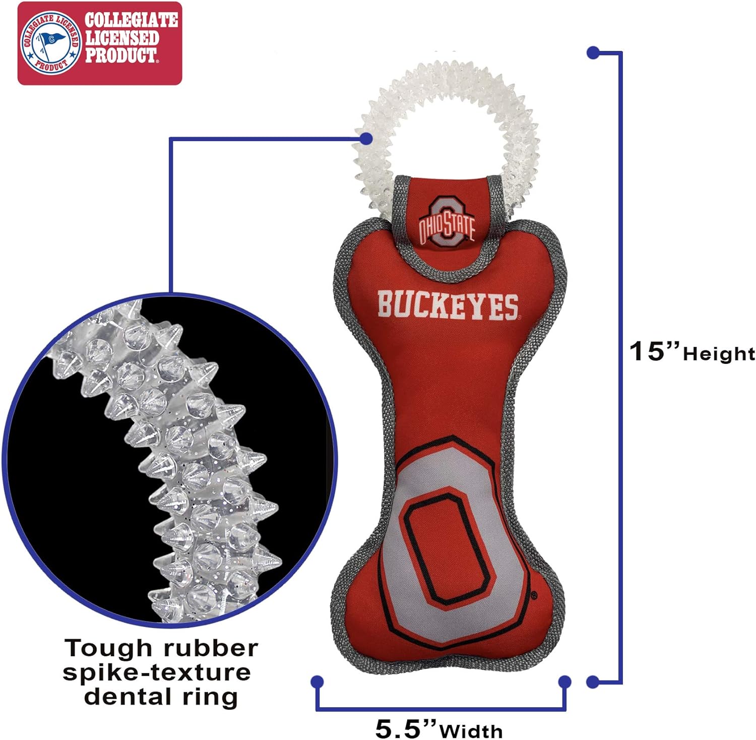 Ohio State Dental Tug Toy