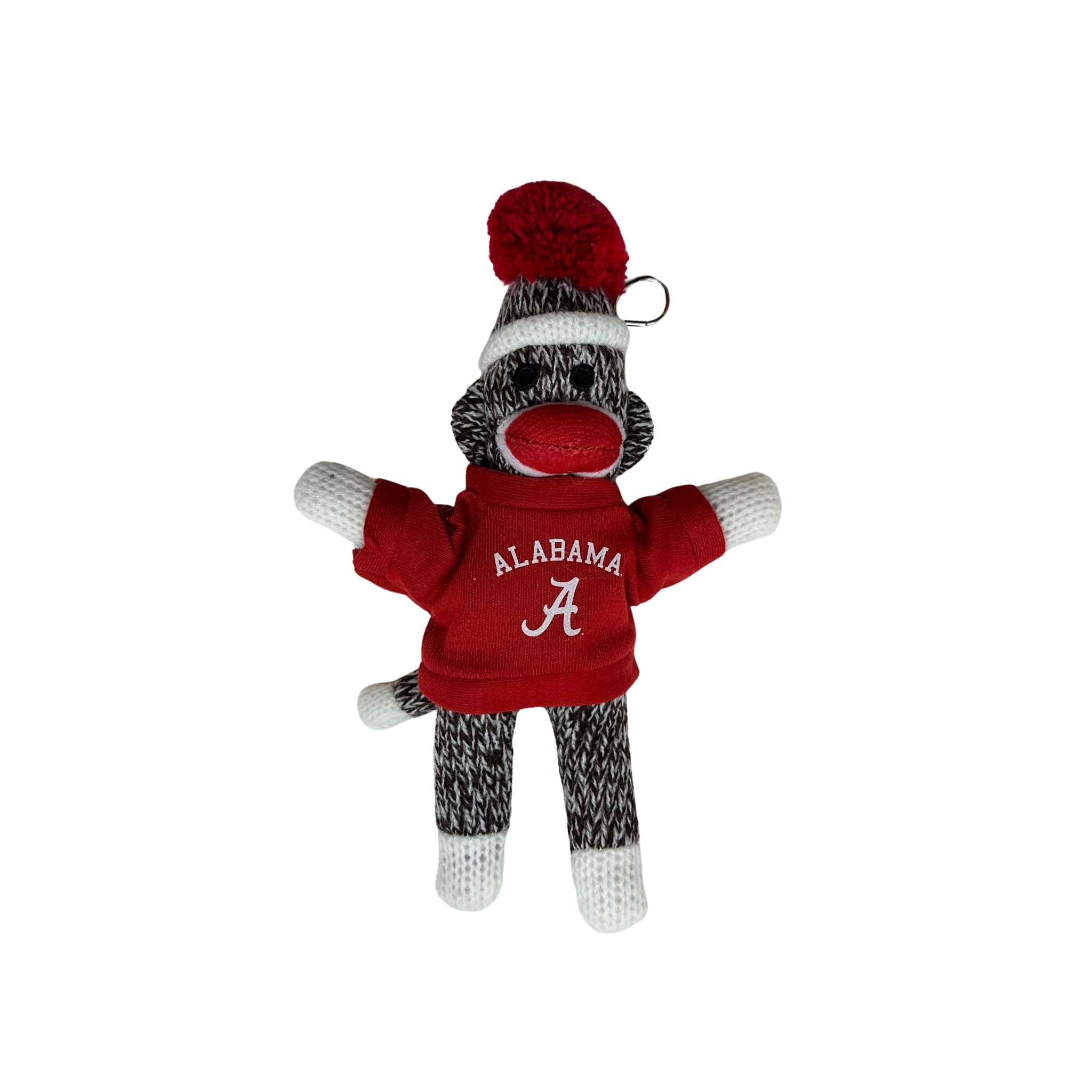 ALABAMA Sock Monkey Keychain