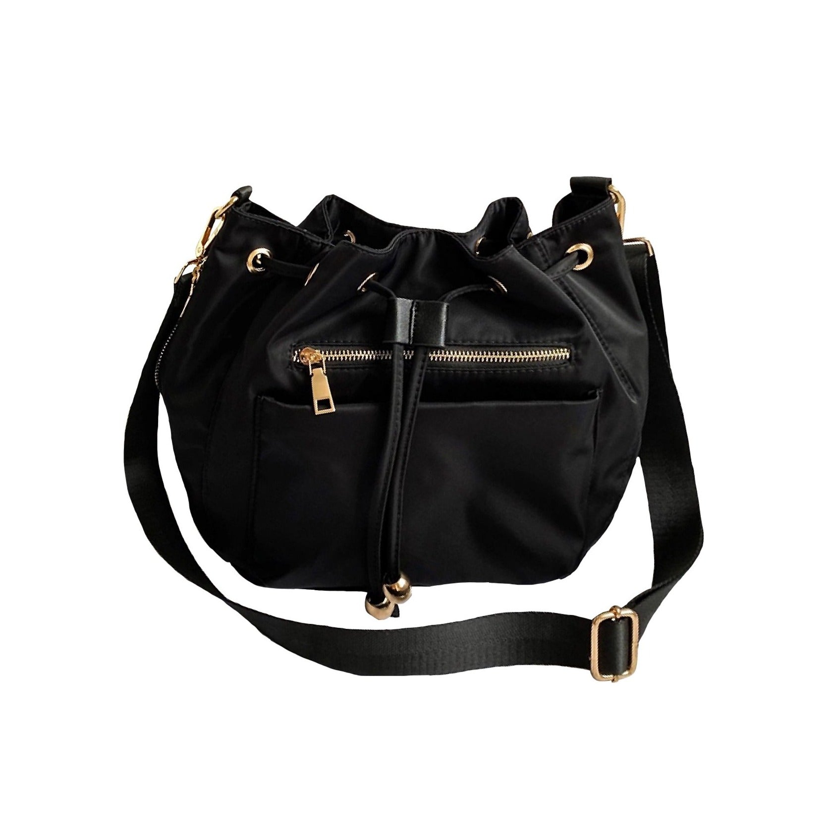 The Blake Bucket Bag in Black