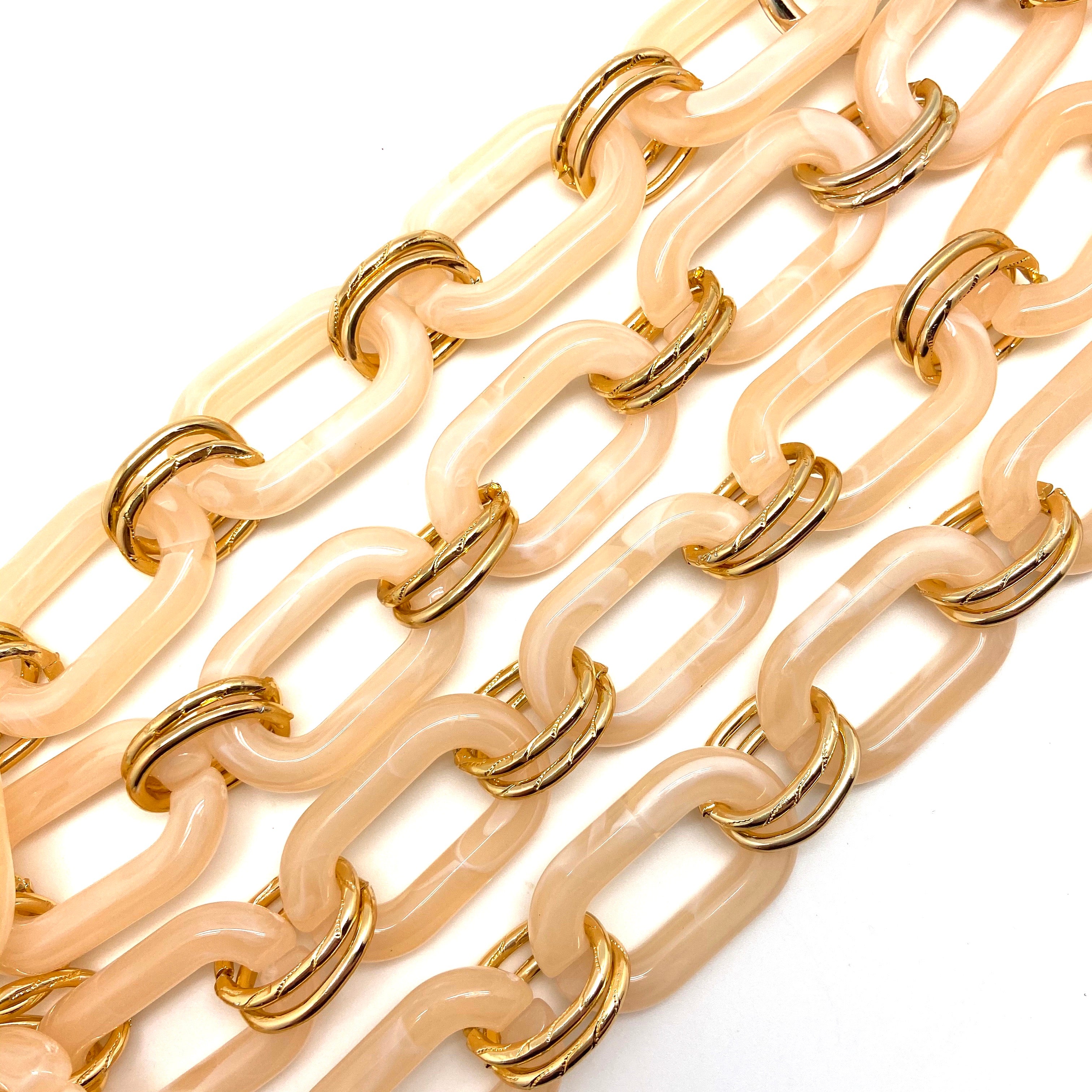 Decorative Acrylic Chain Links Long